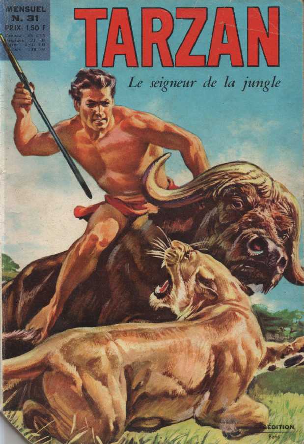 Scan de la Couverture Tarzan n 31